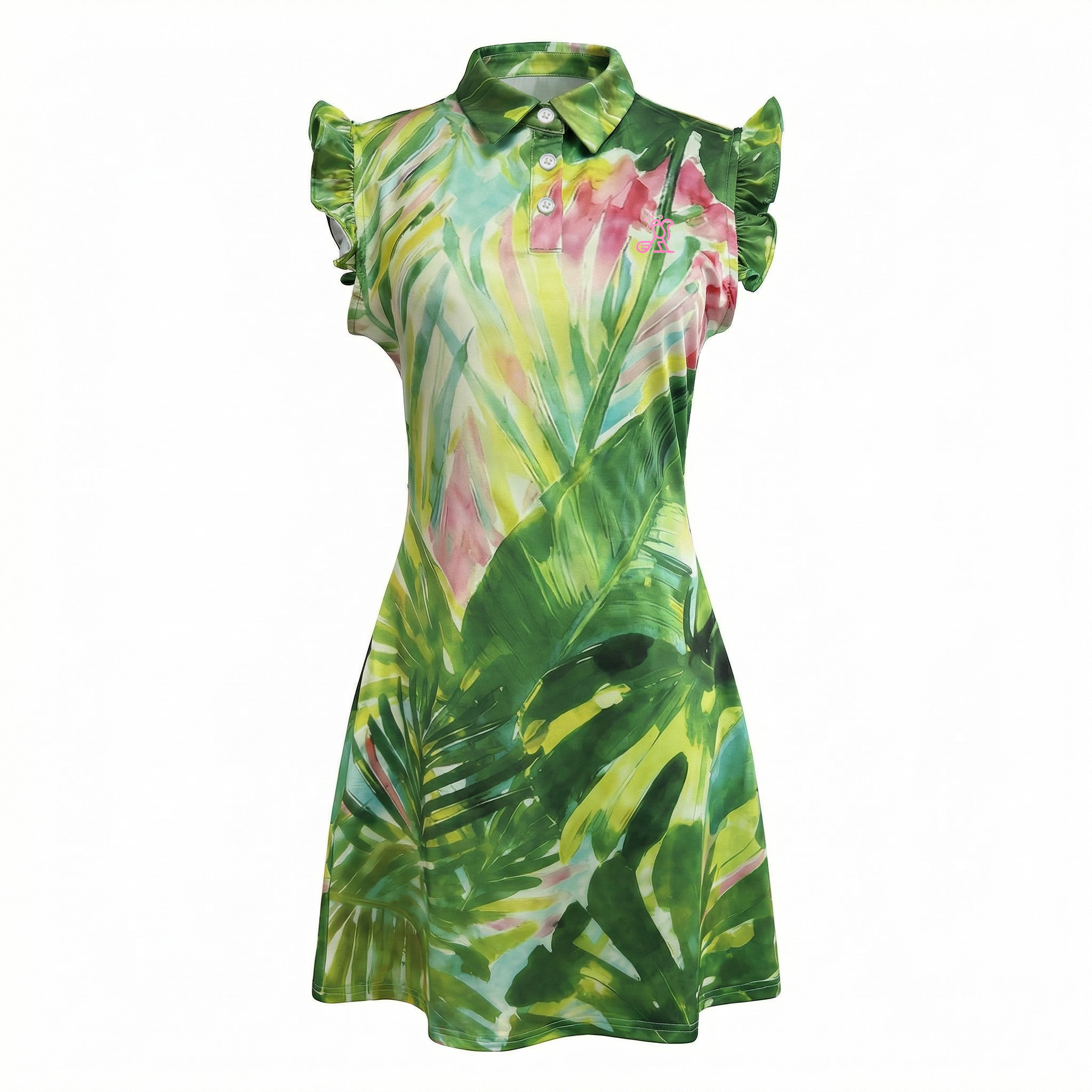 Par-Tee in Paradise Women's Tropical Golf Dress | Sleeveless Performance Golf Dress
