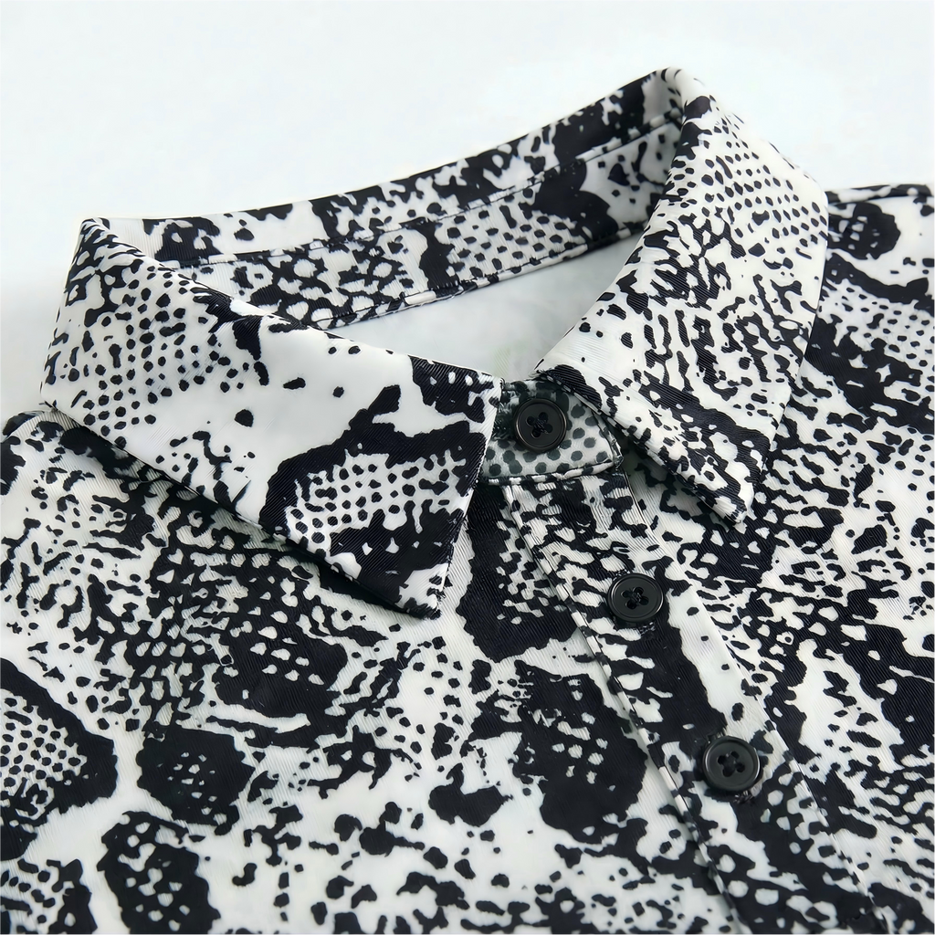 Scaled to Win Women's Snake Print Golf Dress | Sleeveless Performance Golf Dress