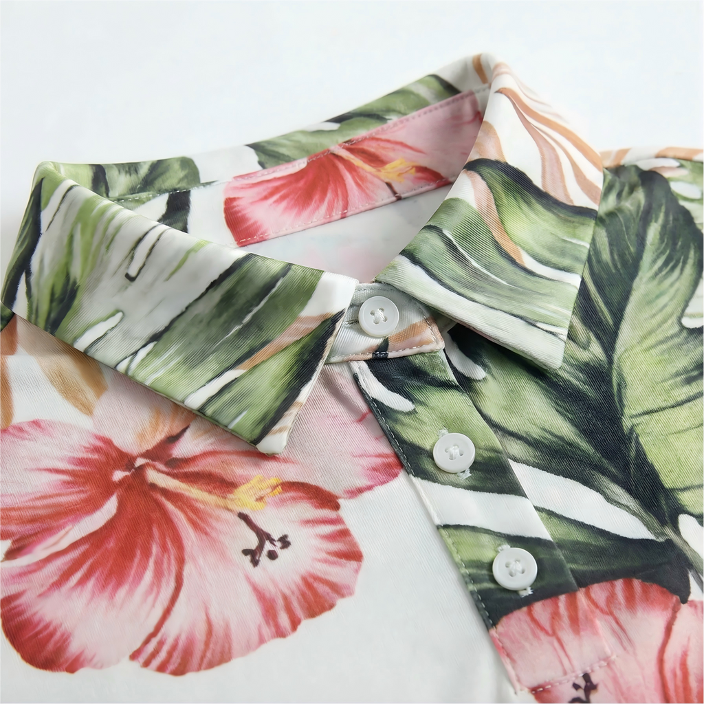 Birdie Blossom Women's Floral Golf Dress | Sleeveless Performance Golf Dress