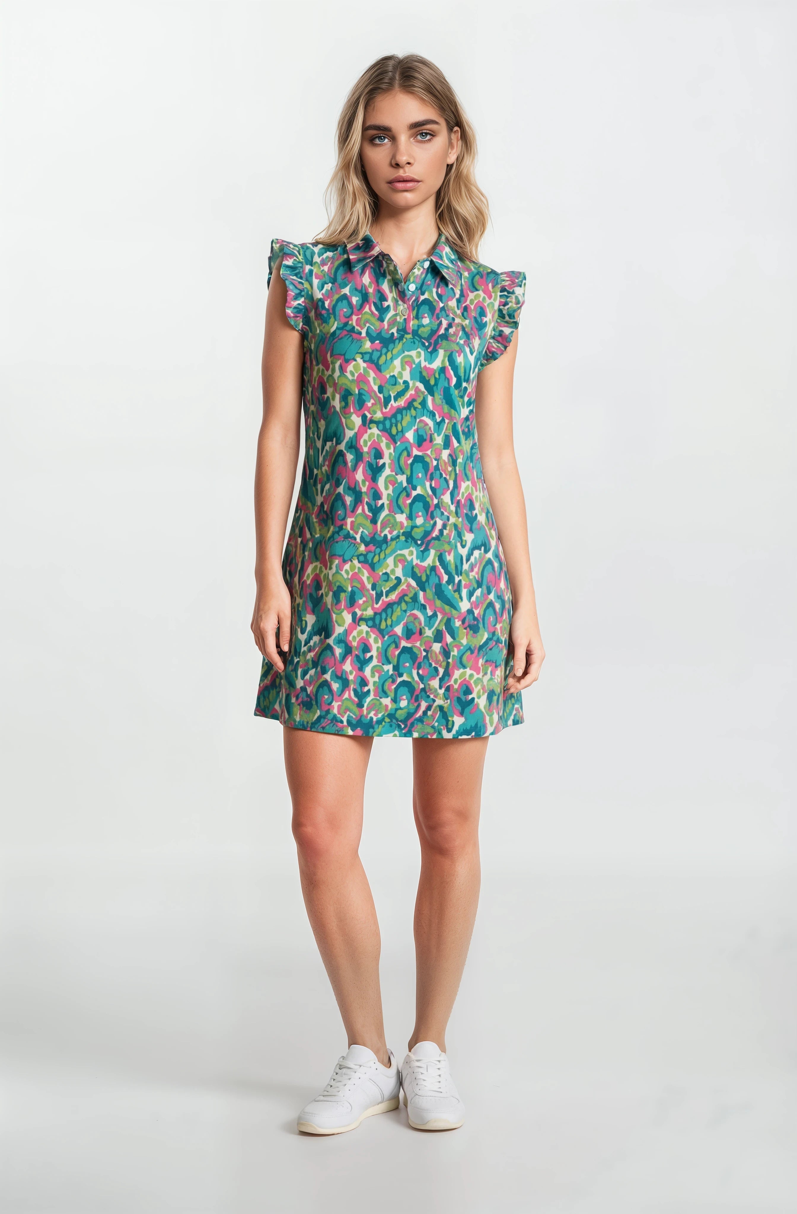 Talk Birdie to Me Women's Golf Dress | Sleeveless Performance Golf Dress