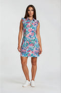 Petals & Putts Women's Golf Dress | Sleeveless Floral Golf Dress – Birdies & Bubbles