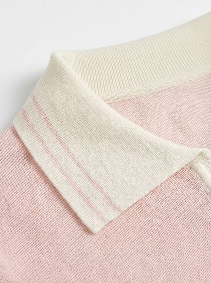 The Fairway Knit Polo | Women’s Luxury Golf Sweater Polo – Birdies & Bubbles