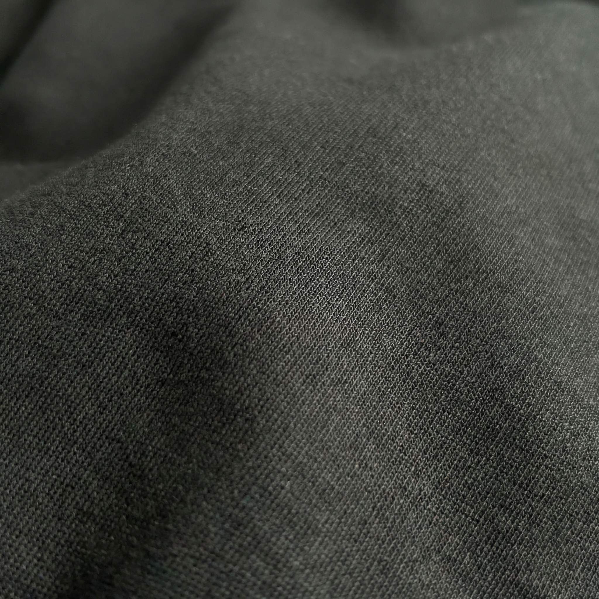 Close-up of black fabric texture